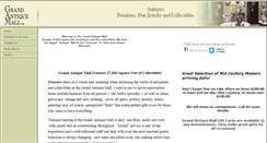 Desktop Screenshot of grandantiquemall.com